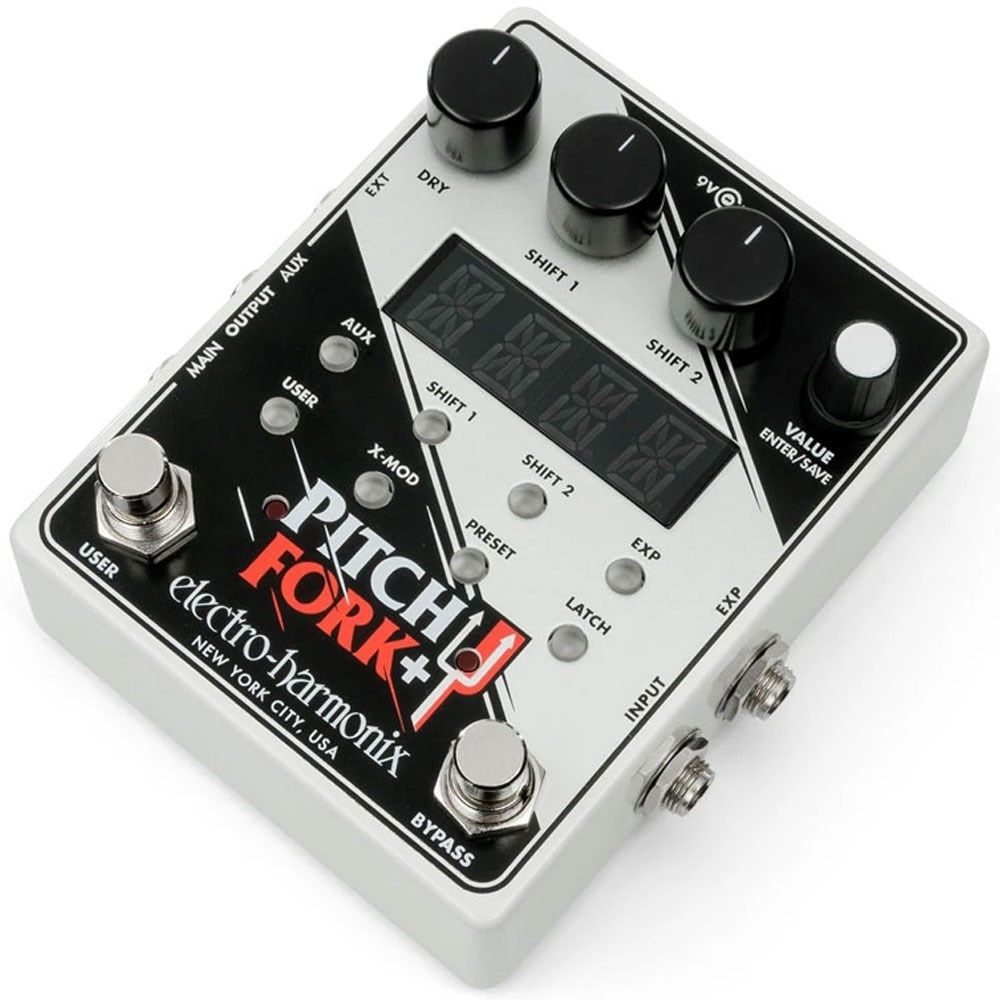 Electro Harmonix Pitch Fork Plus Polyphonic Pitch Shifter Guitar