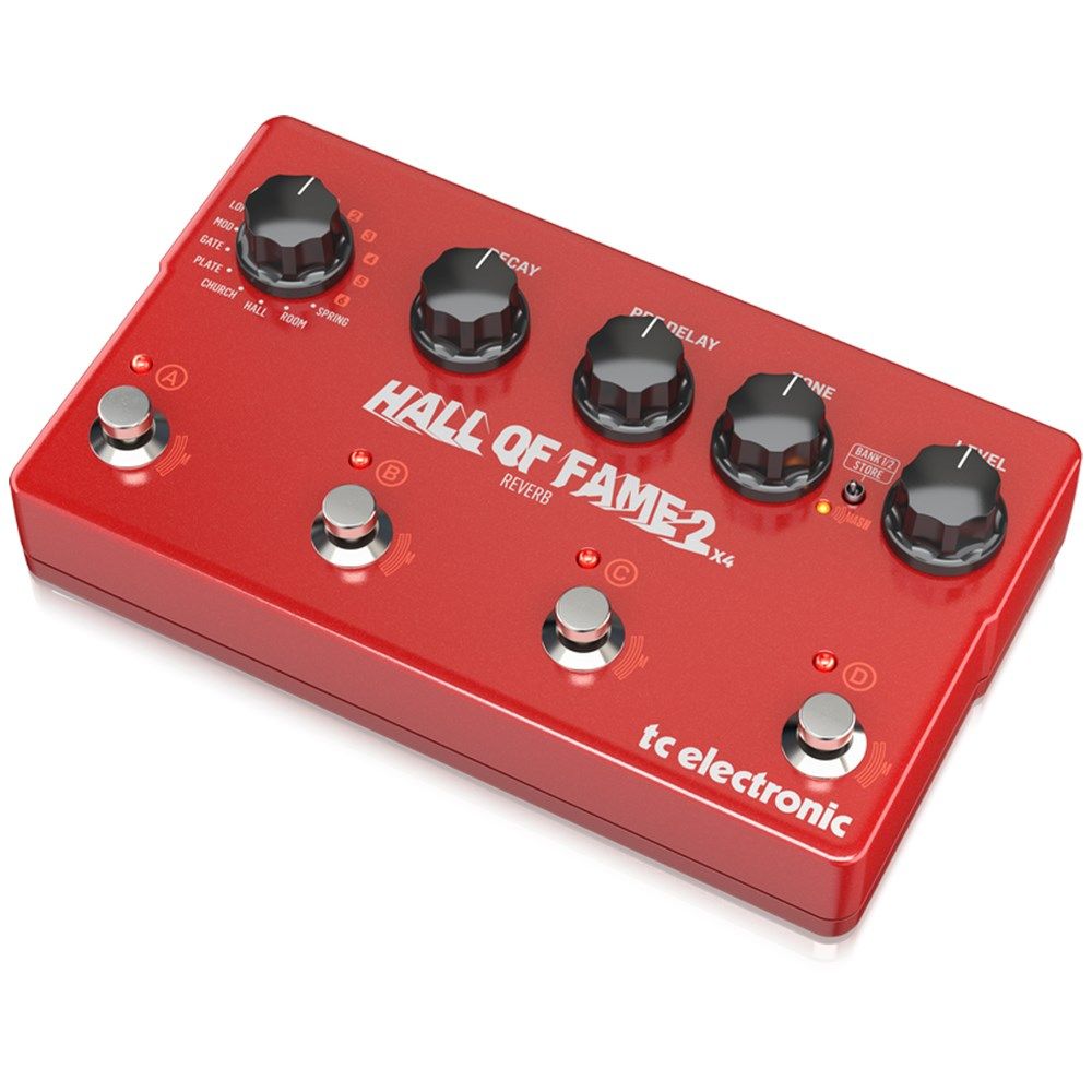 【通販 人気】 TC Electronic Hall of Fame 2 X4 Acclaimed Reverb Pedal ギター