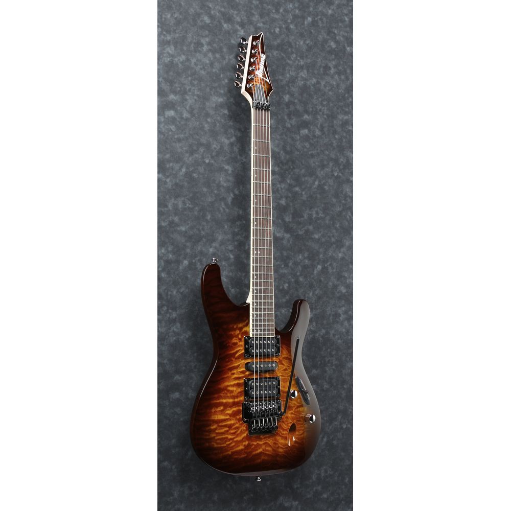 [美品] Ibanez S670QM DEB Ibanez S670QM DEB Electric Guitar (Dragon Eye)