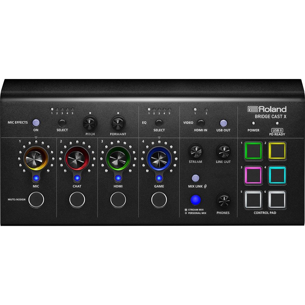 Roland Bridge Cast X Dual Bus Streaming Mixer & Video Capture