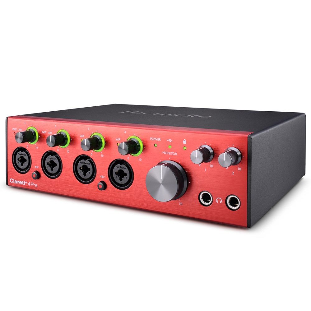 Focusrite Clarett+ 4Pre USB Audio Interface | Store DJ