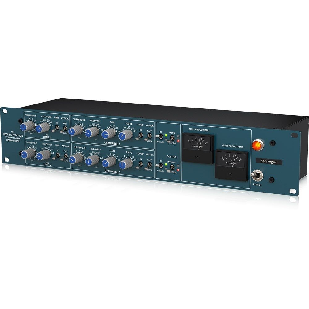 Behringer 369 2-Channel Stereo Compressor & Limiter w/ Custom