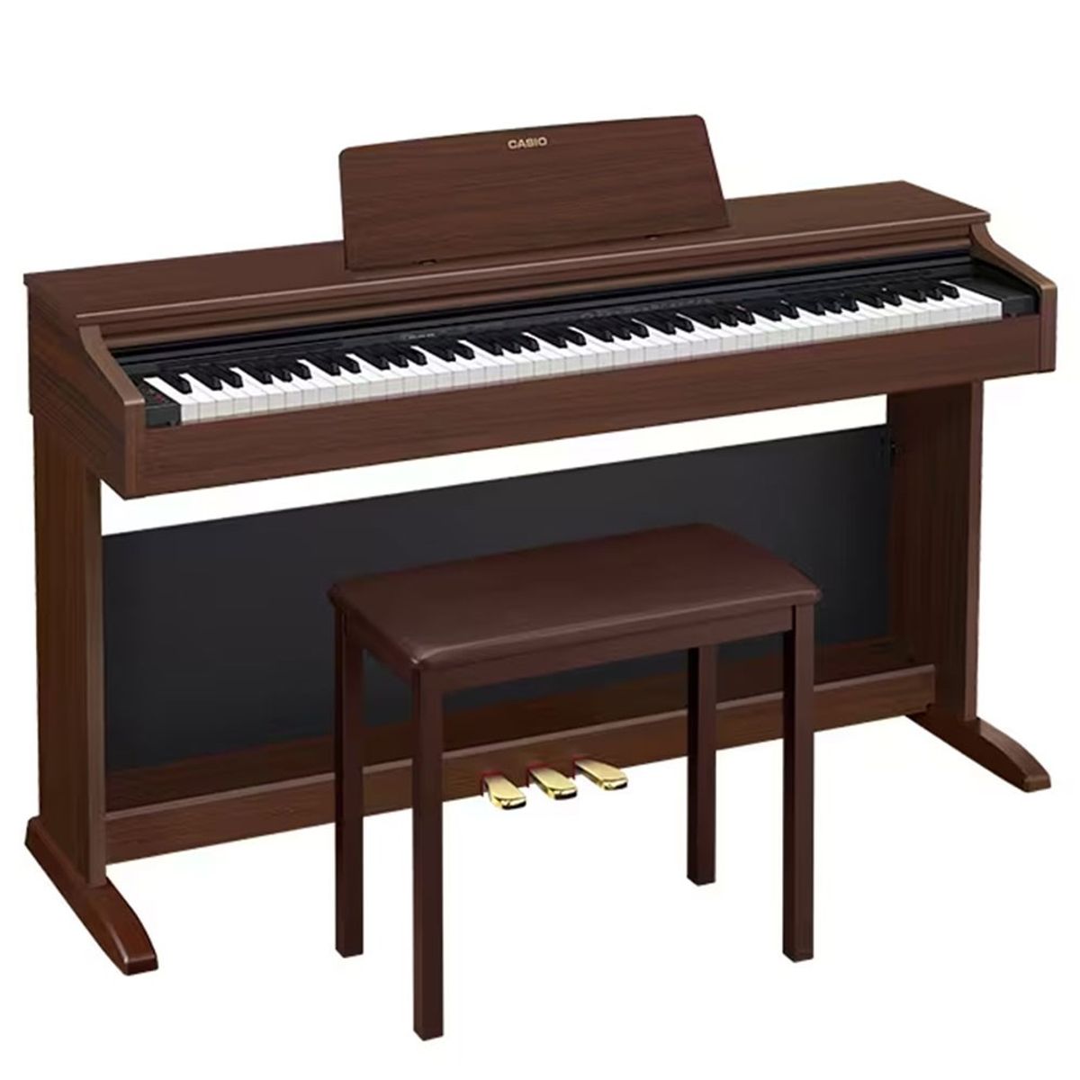 Casio AP-270 Digital Piano - Brown + Piano Stool