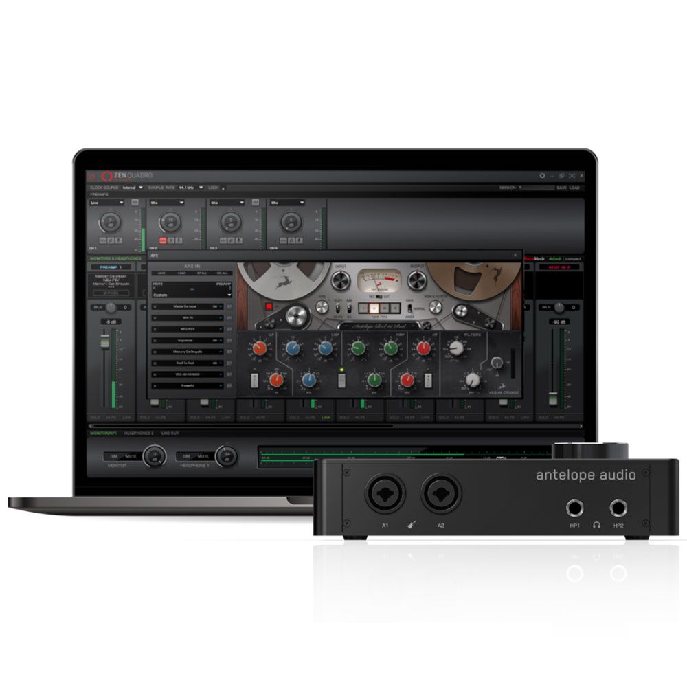 Antelope Audio Zen Quadro Synergy Core 14x10 Dual-USB Bus-Powered