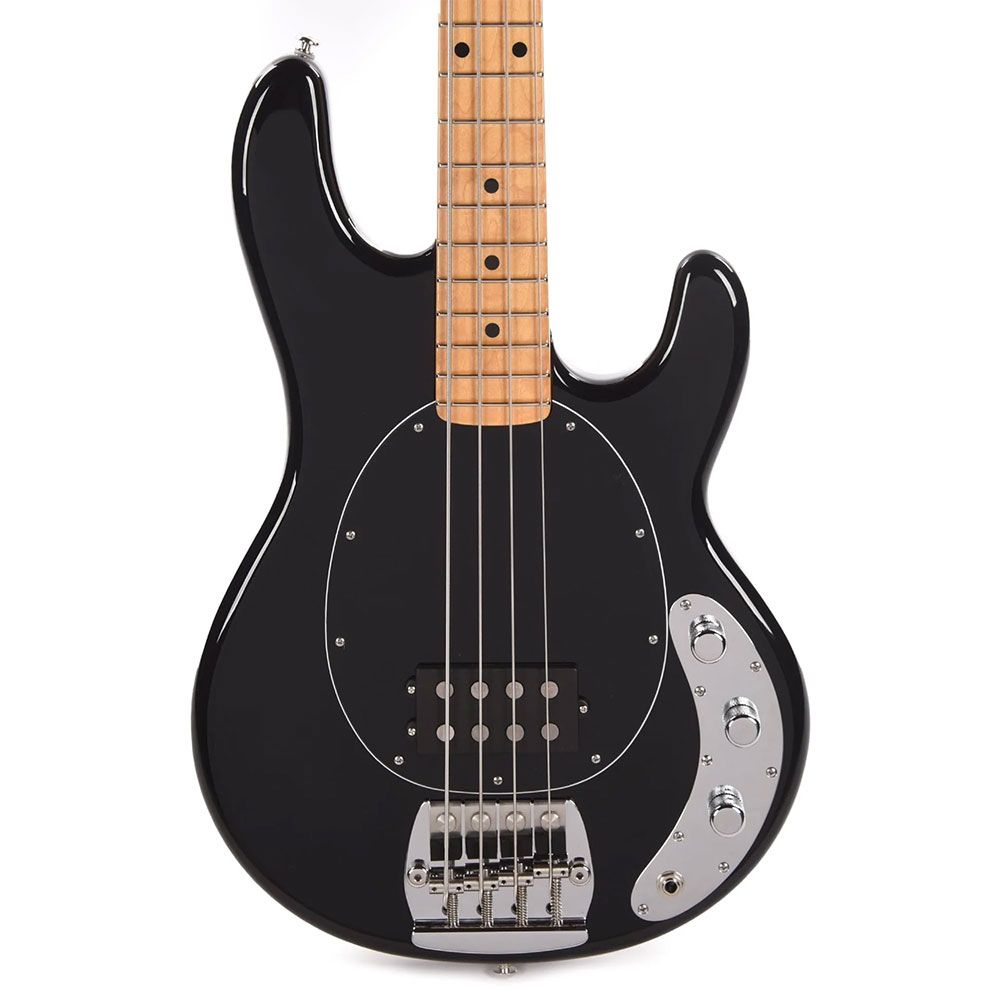 Musicman Retro 70s Stingray Bass 4 String Maple Fretboard (Black)