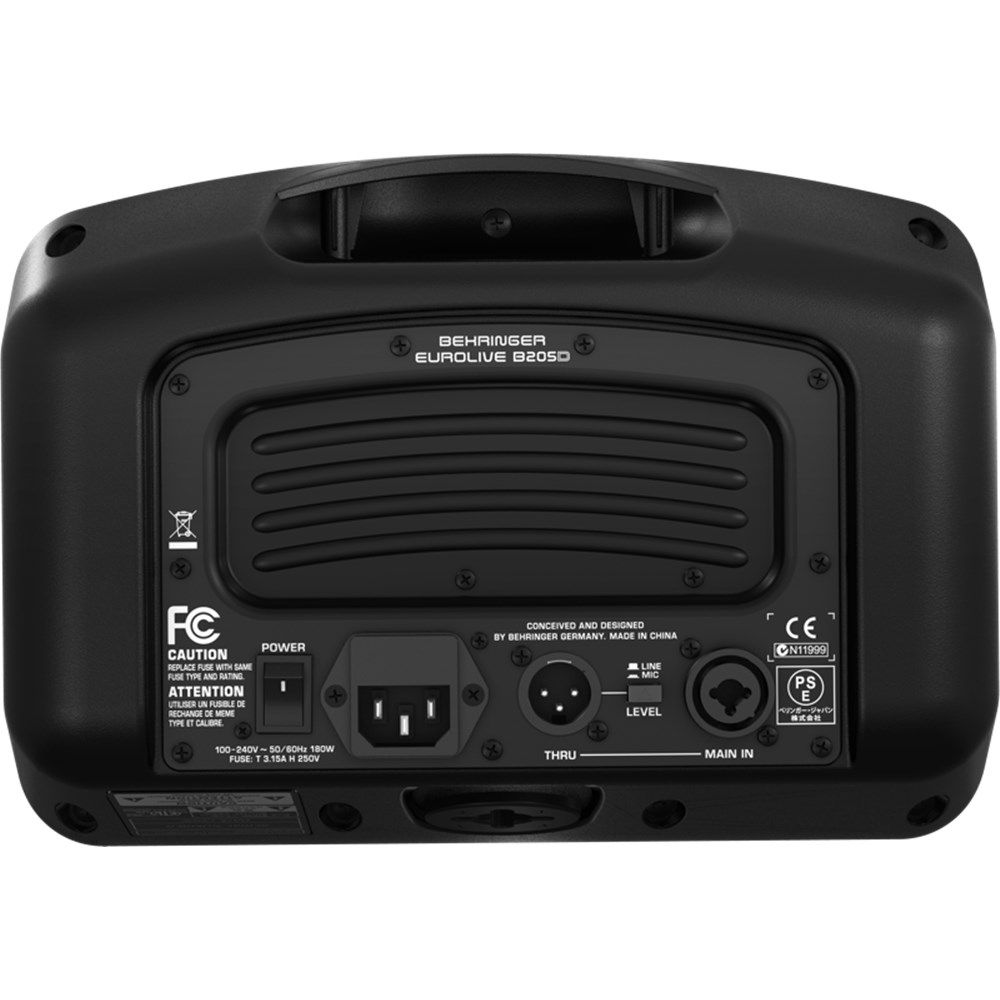 BEHRINGER EUROLIVE B205D ① Behringer Sistema de alto-falantes PA/monitor Eurolive B205D ultra