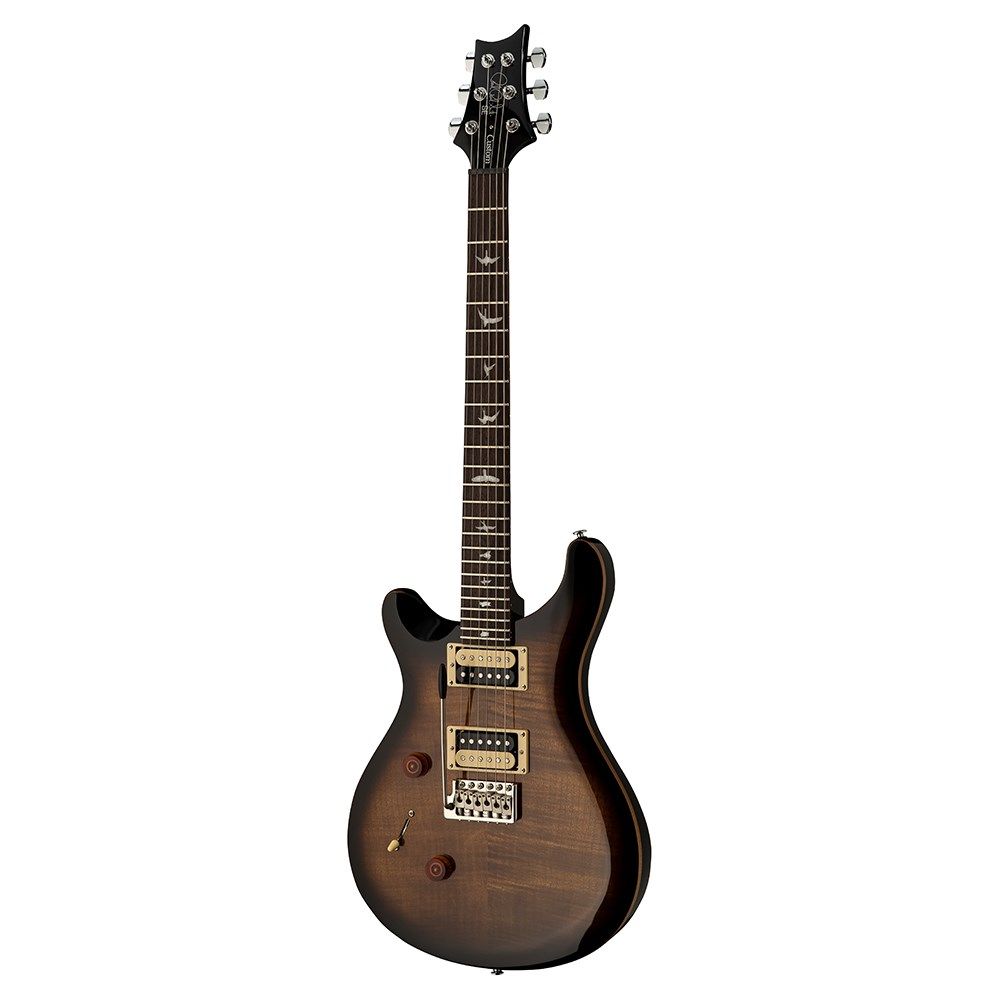 PRS SE Custom 24 Left-Hand (Black Gold Burst) inc Gig Bag