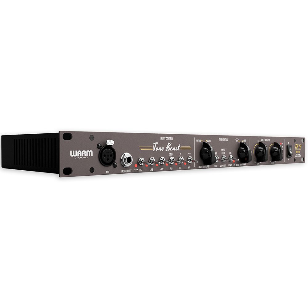 【ほぼ未使用・美品】Warm Audio TB12 Tone Beast Warm Audio TB12 Tone Beast Microphone Preamp - Retro LE