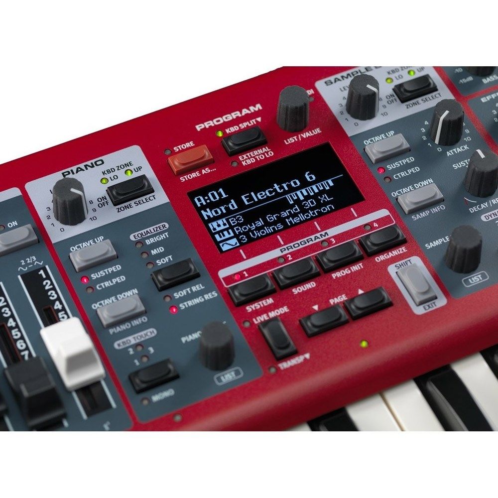 Nord Electro 6D 61-Note Semi-Weighted Waterfall Keyboard