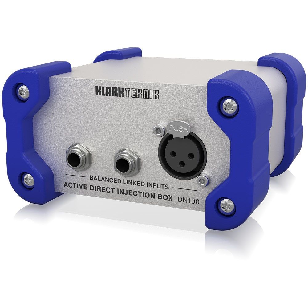 KLARK TEKNIK ダイレクトボックス　DN100 Klark Teknik DN100 V2 Active DI Box w/ Extended Dynamic Range