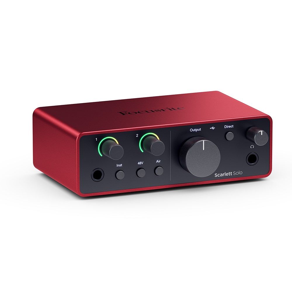 Focusrite scarlett high quality