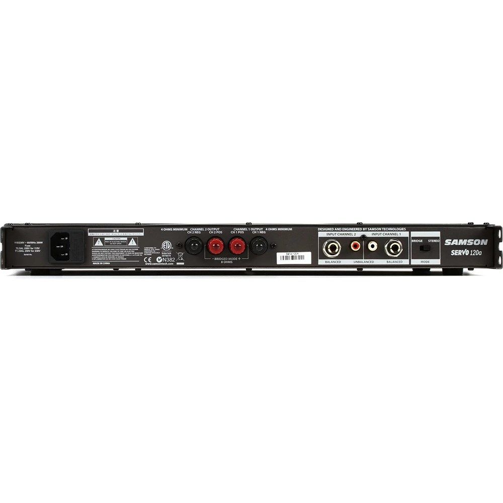 Samson Servo 120a Reference Class Power Amplifier | Store DJ