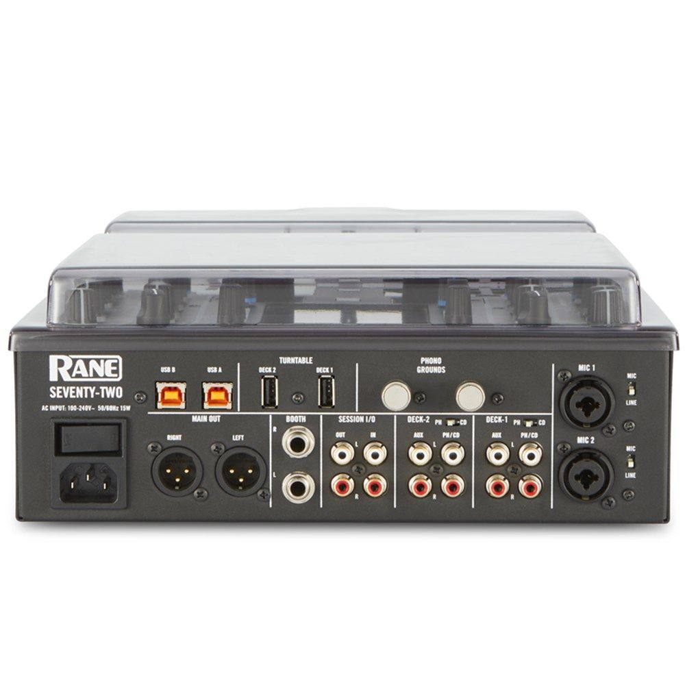 Decksaver Rane Seventy & Seventy Two DJ Mixer Cover (Fits 70 & 72)