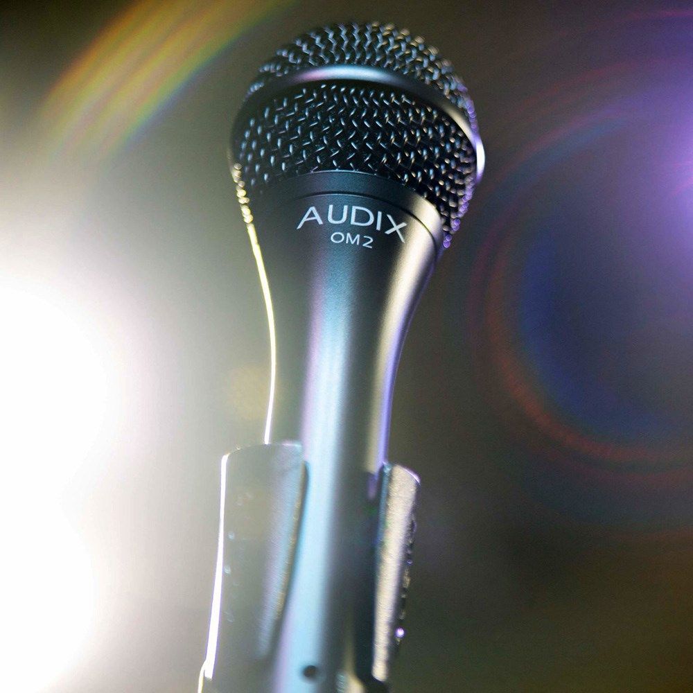 Audix OM-2 hypercardioid order dynamic microphone