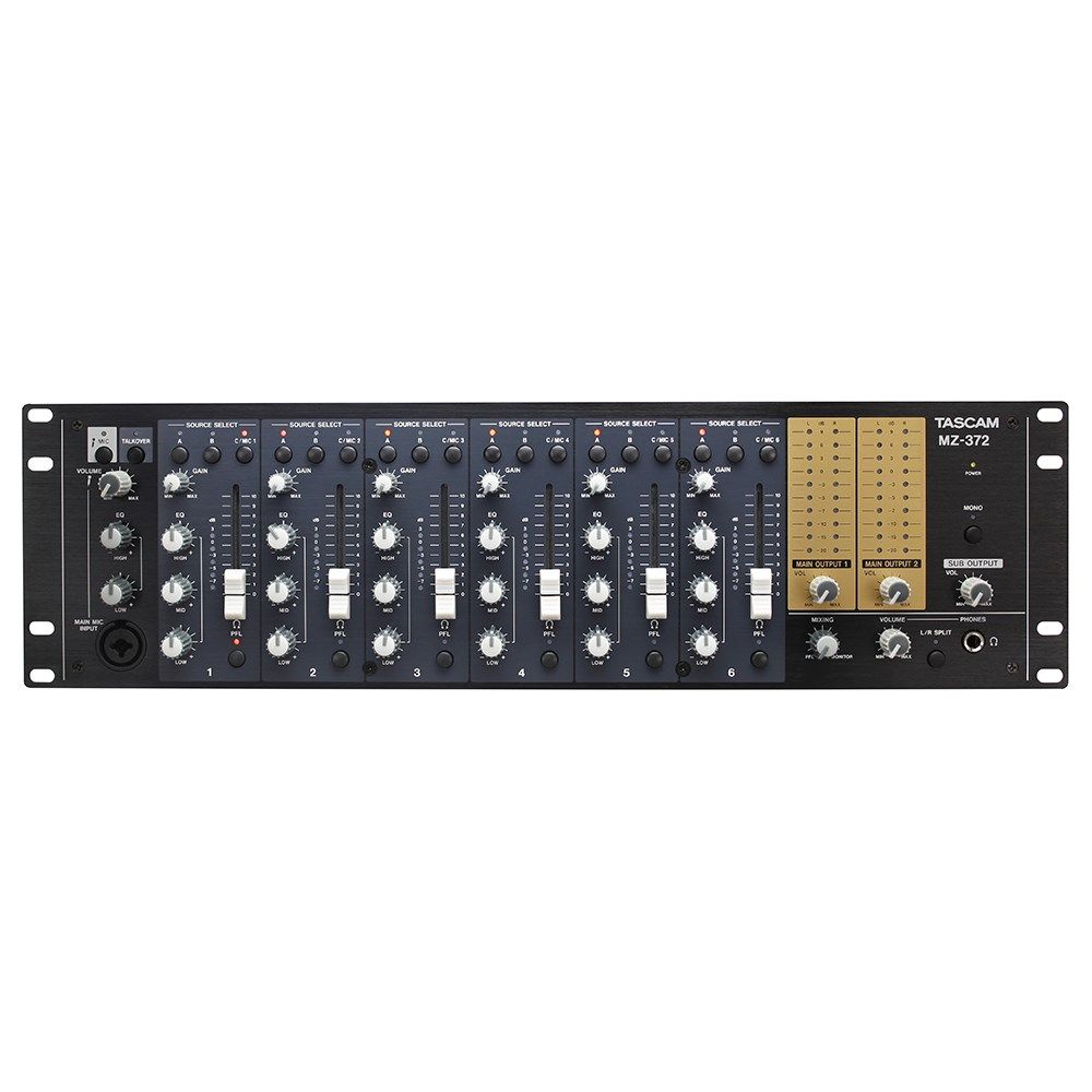 Tascam MZ372 Audio Zone Mixer | Store DJ