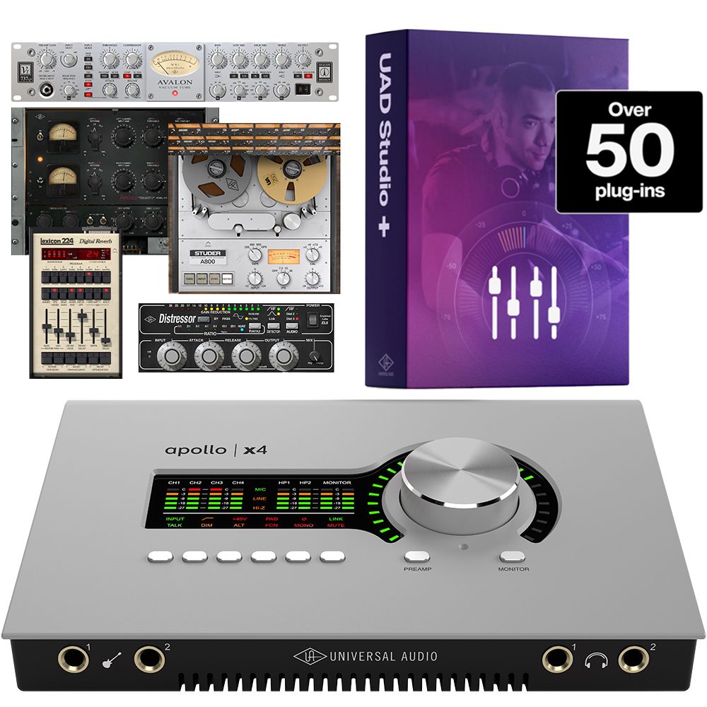 Universal Audio Apollo x4 国内正規品 Amazon.co.jp: Universal Audio Apollo x4 Heritage Edition