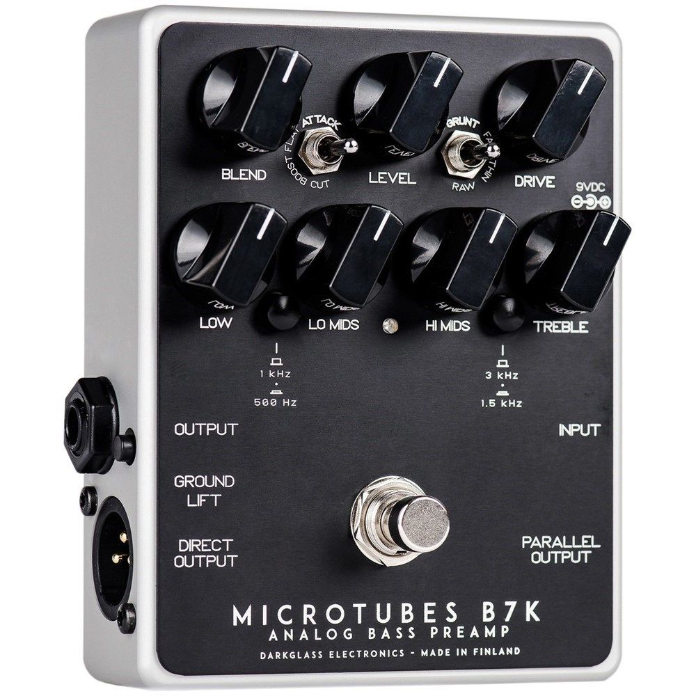 Darkglass Microtubes B7K v2 Analog Bass Preamp w/ Drive & 4 Band EQ
