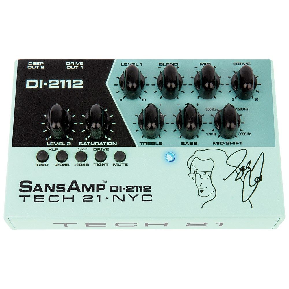 Tech 21 DI-2112 Geddy Lee Signature Sansamp Preamp