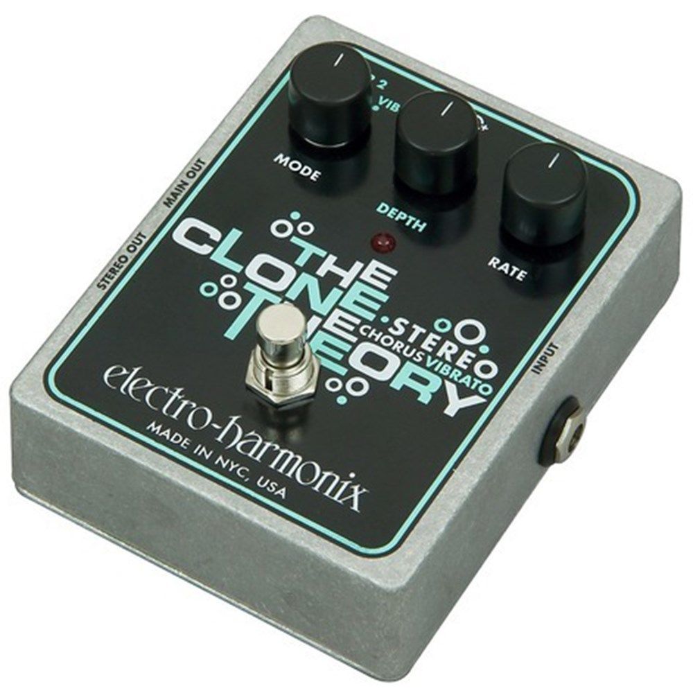 Electro Harmonix Stereo Clone Theory Analog Chorus / Vibrato Pedal