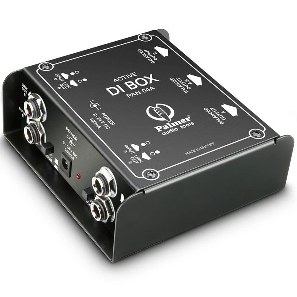 Palmer PAN 04 A Active 2-Channel DI Box | Store DJ
