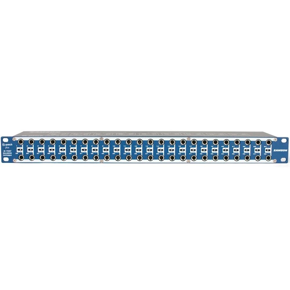 Samson S Patch Plus 48 Point Patch Bay w/ Front Switching