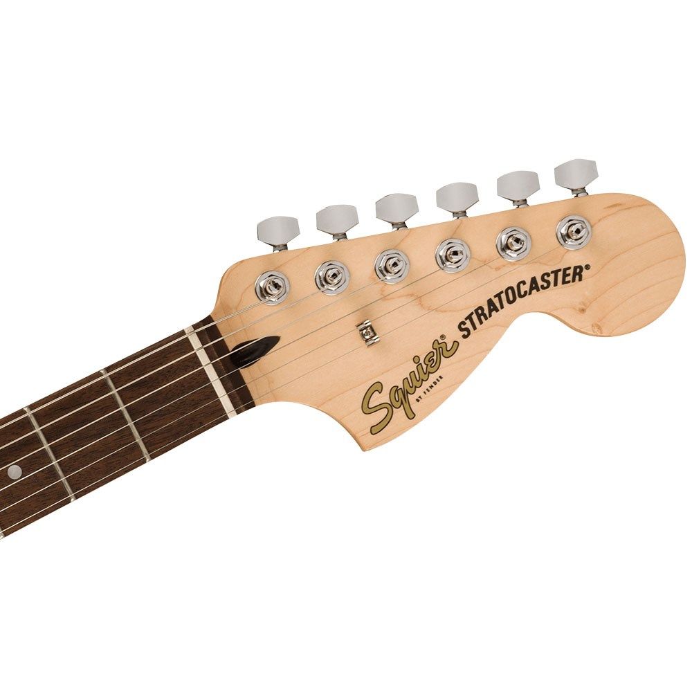 Squier Affinity Strat HSS Pack w/ Gig Bag & Frontman 15G (Charcoal