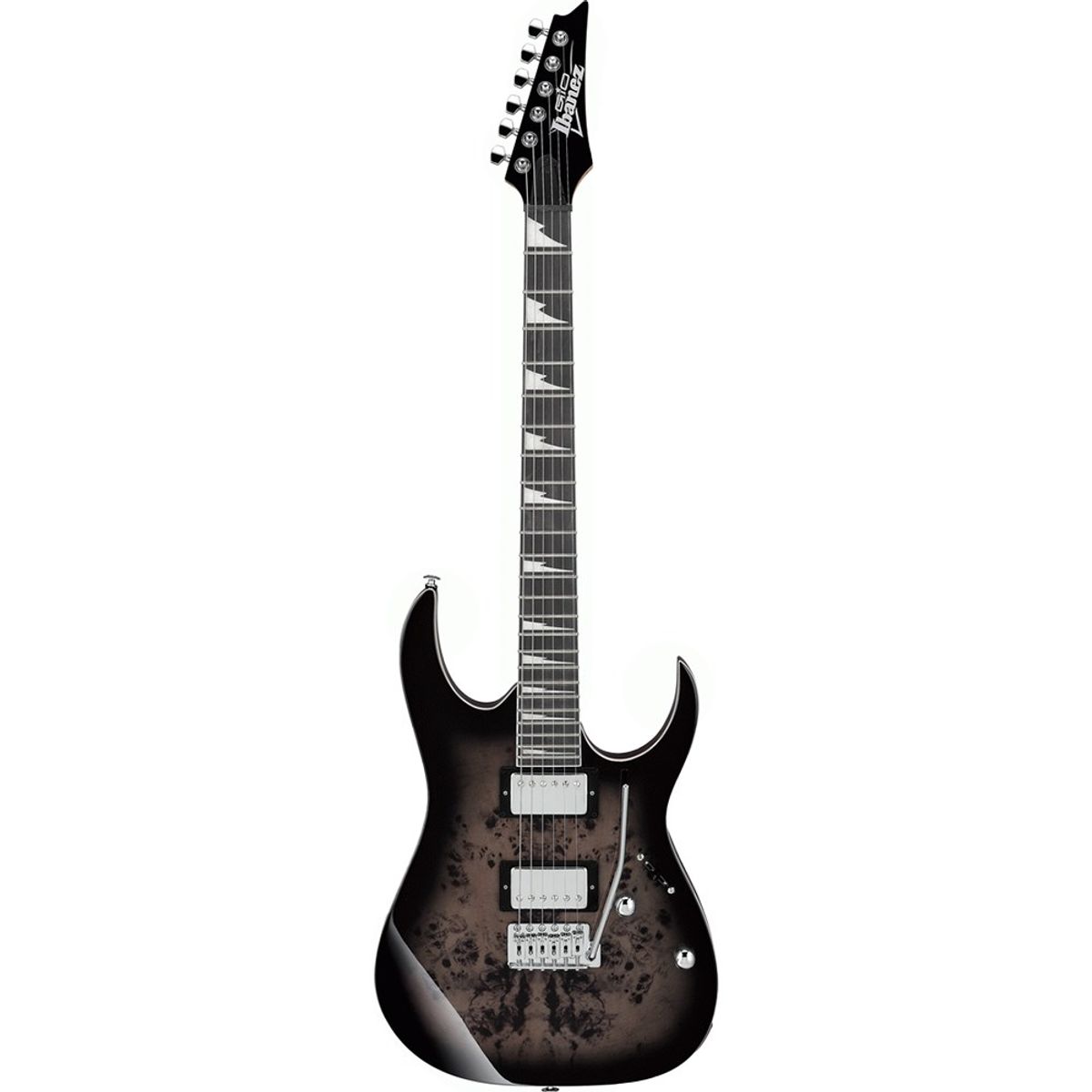 Ibanez RG220PA1 Electric Guitar (Transparent Brown Black Burst)