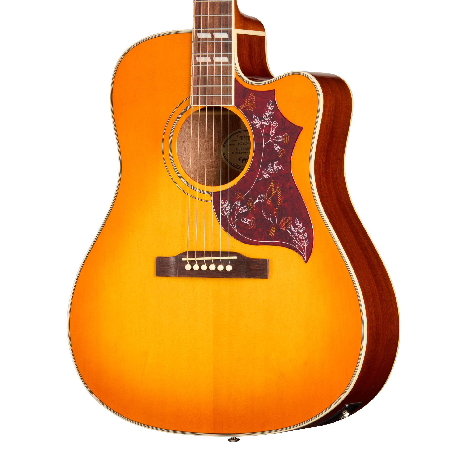 ギター Mari Epiphone / Hummingbird Studio Epiphone Hummingbird Studio Acoustic Guitar Heritage (Cherry Sunburst)