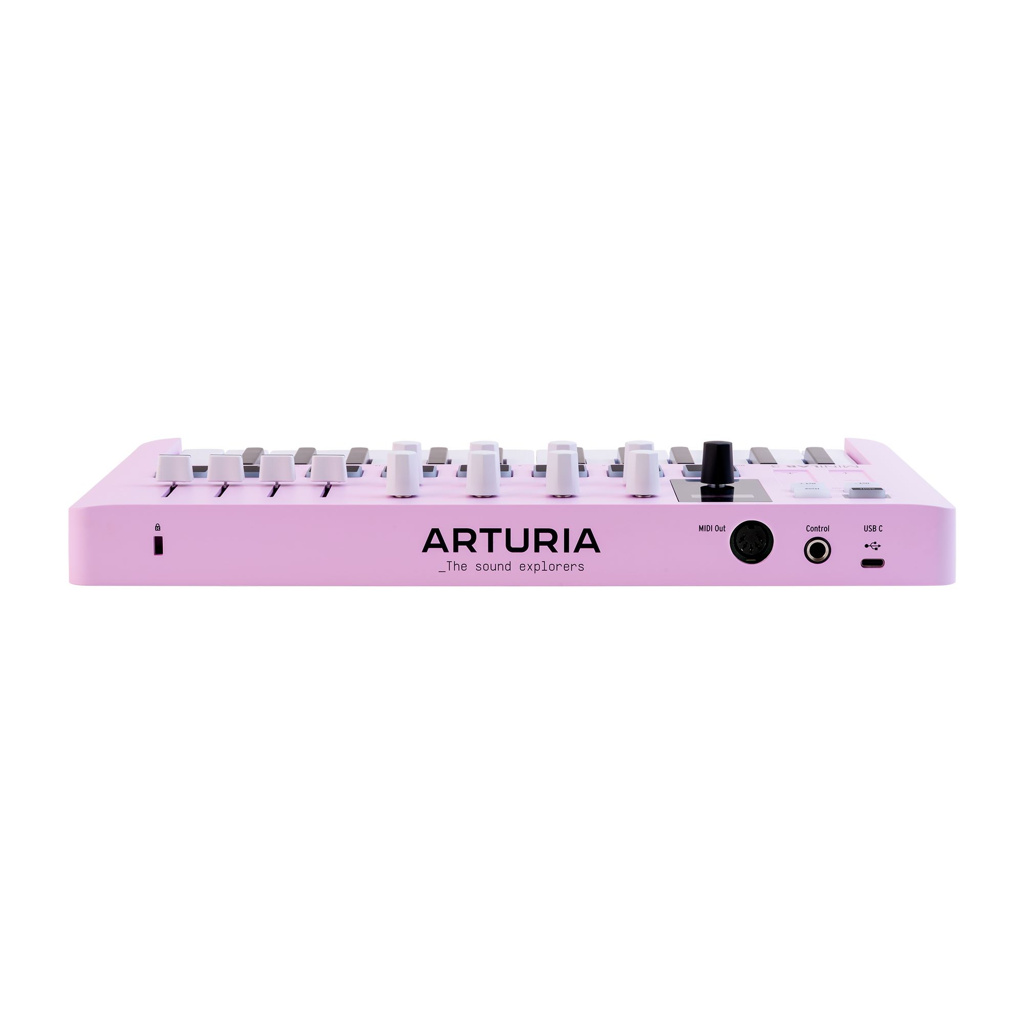 Arturia MiniLab Mk3 25-Key Universal MIDI Controller (Rose Quartz