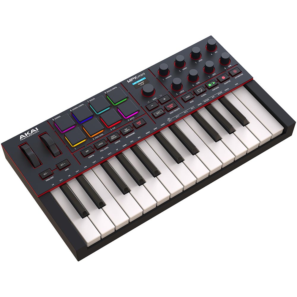 Akai MPK Mini mk4 Compact Keyboard & Pad Controller w/ Encoders