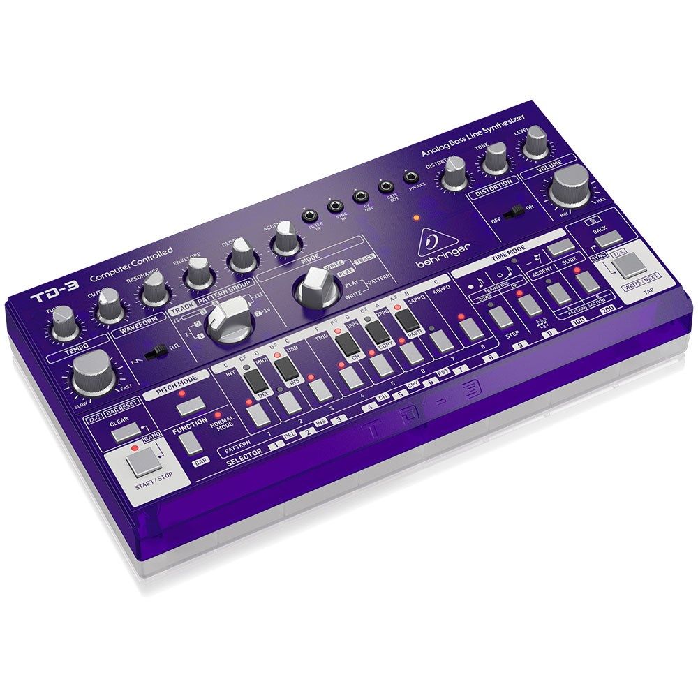 Behringer TD3 Analog Bass Line Synth w/ VCO, VCF & 16-Step