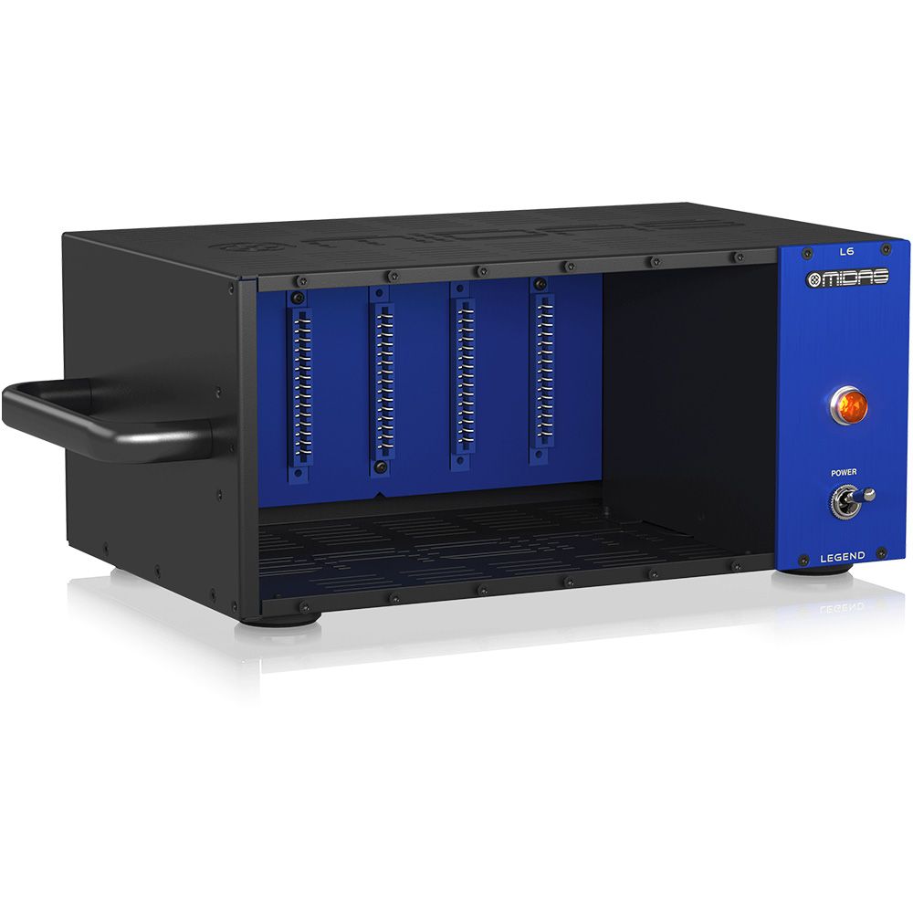 Midas L6 500 Series Rackmount Chassis for 6 Modules w/ Advanced