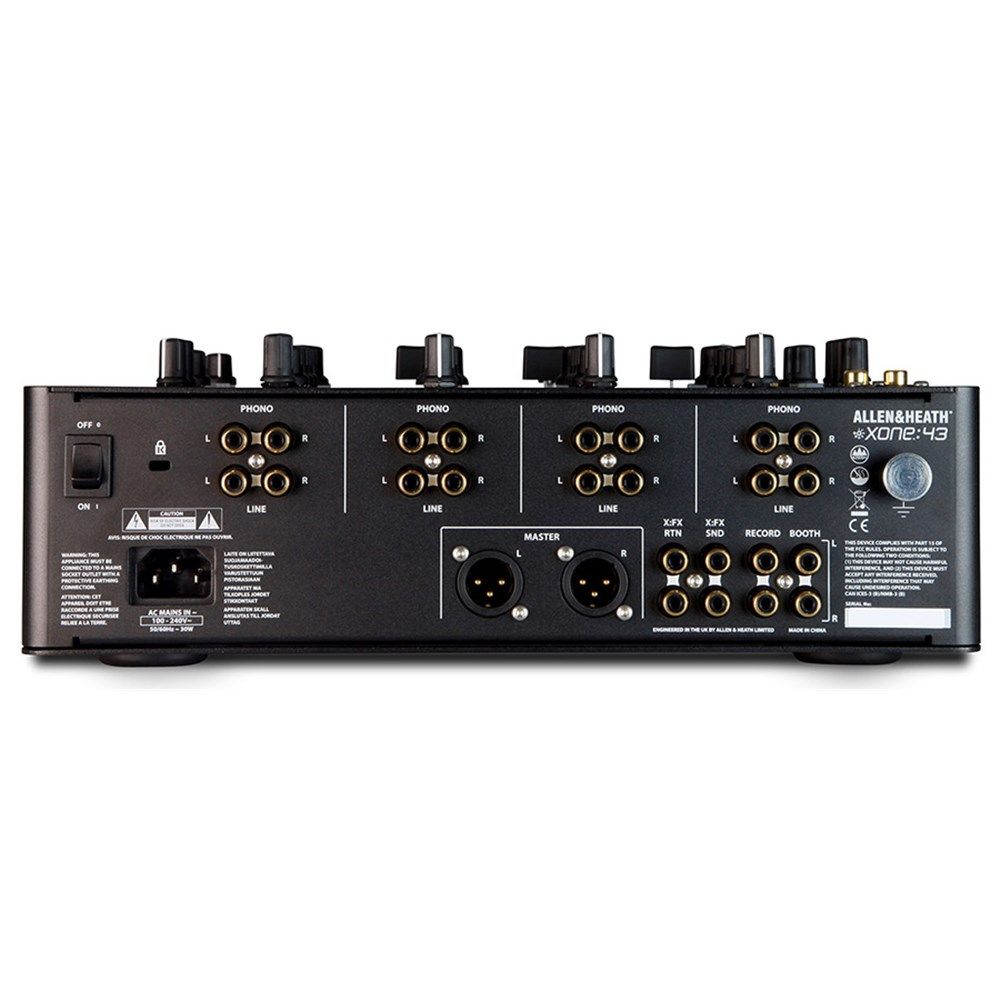 Allen & Heath Xone:43C 元箱付【要メンテ、現状渡し】 Allen & Heath Xone:43 Analogue 4 Channel DJ Mixer