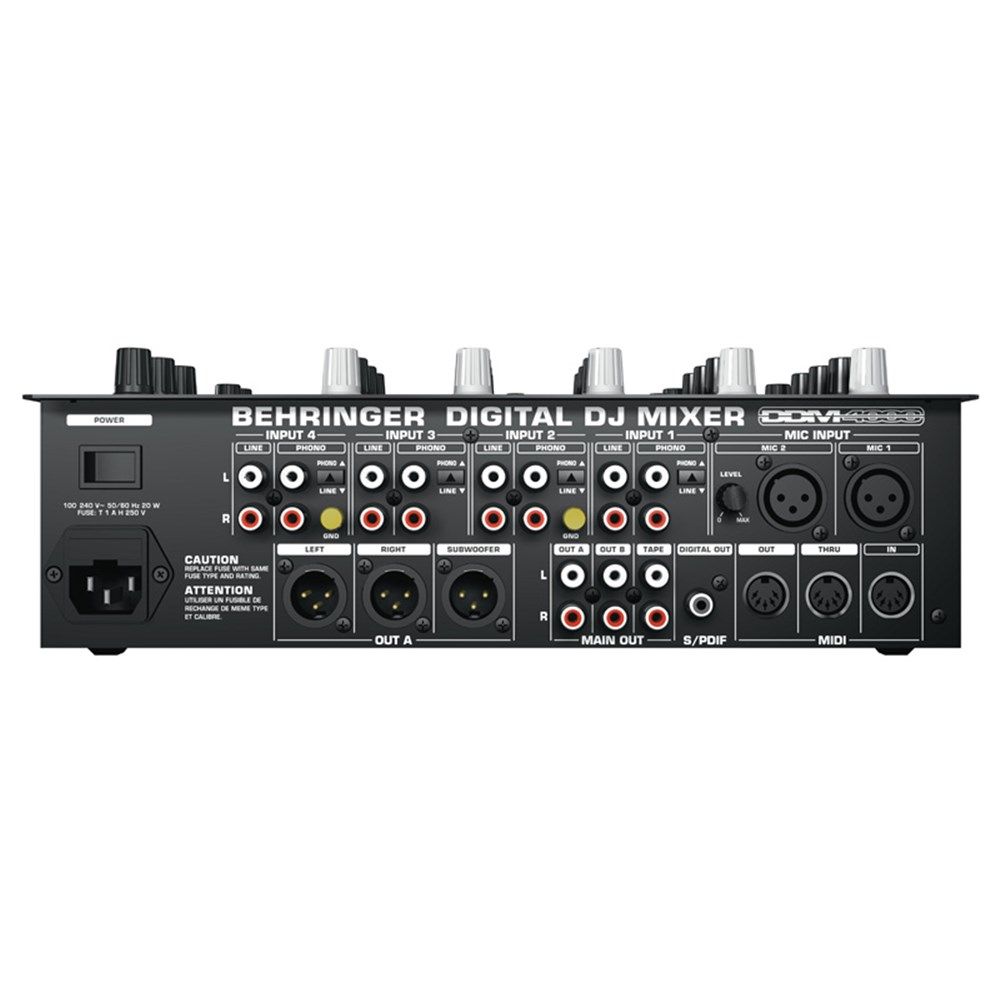 Behringer DDM4000 Digital DJ Mixer w/ FX & MIDI