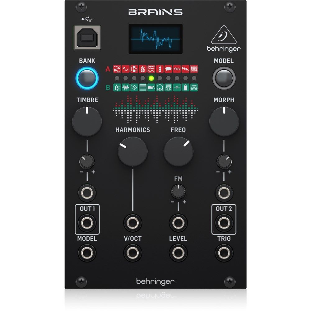 BEHRINGER FOUR PLAY CV制御マスター・モジュール Behringer FOUR PLAY | 超低ノイズのユーロラック・クワッドVCA