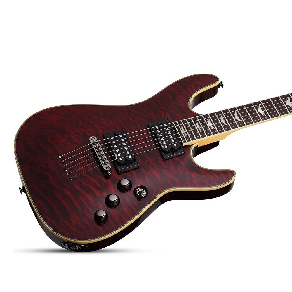 Schecter Omen Extreme-6 Electric Guitar (Black Cherry)