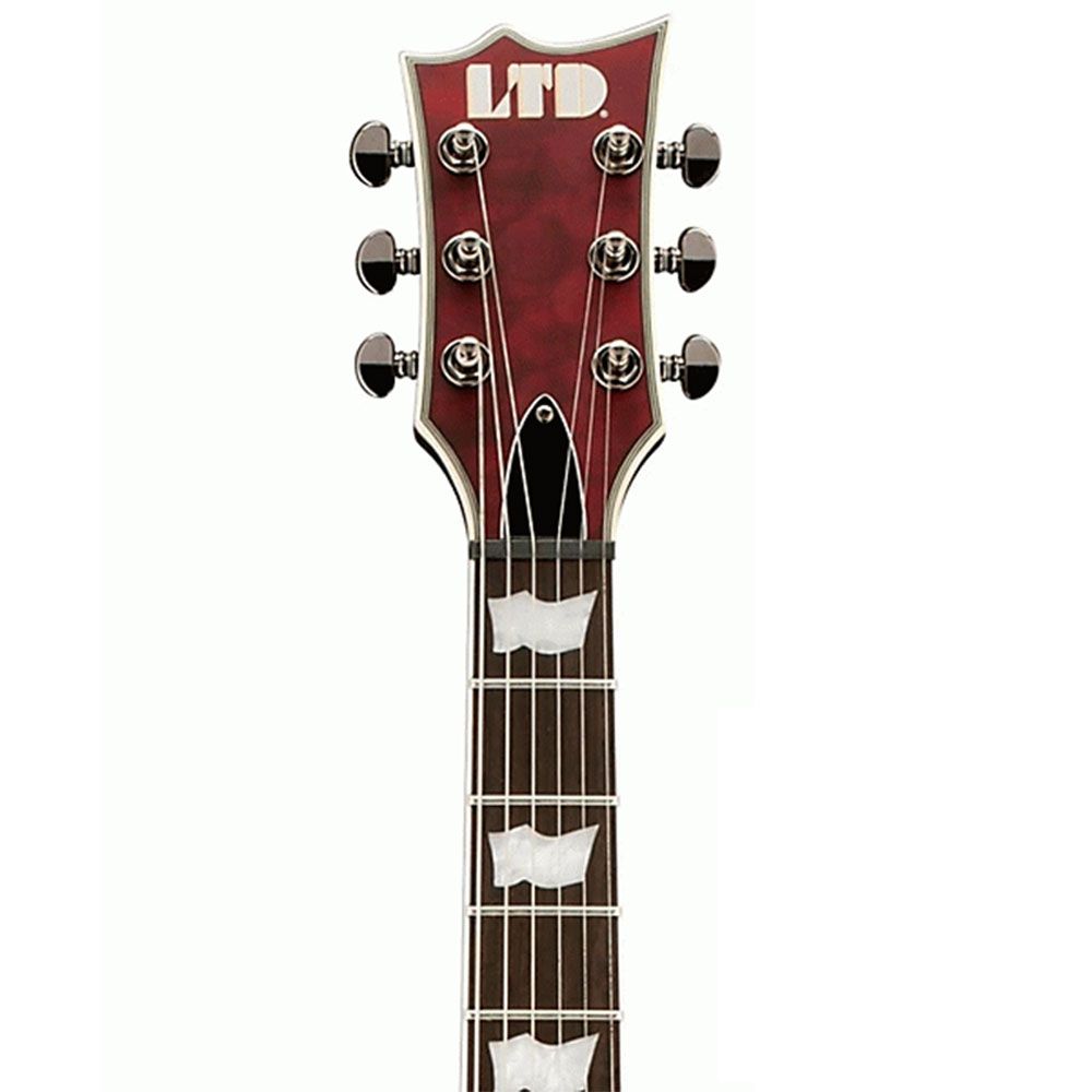 ESP LTD EC 401 QM Electric Guitar (See Thru Black Cherry)