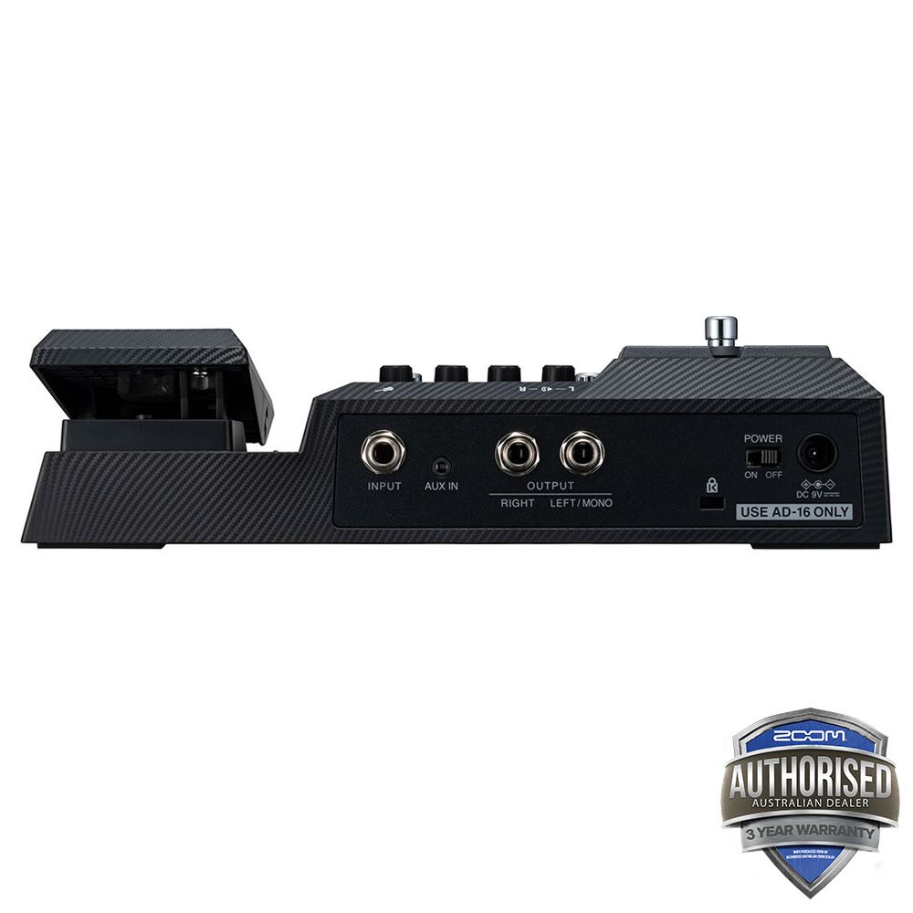 Zoom G2X Four Guitar Multi-Effects Processor & Amp Emulator w