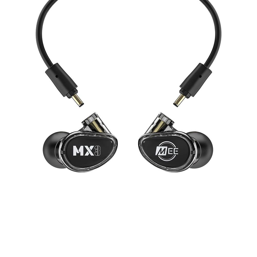 MEE Audio MX3 Pro Hybrid Triple Driver Modular In-Ear Monitors (Smoke)