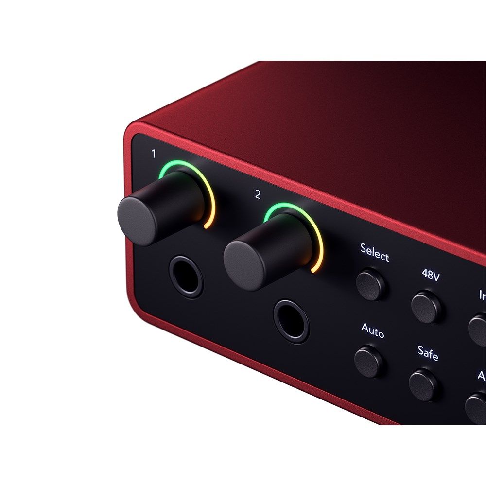 Focusrite Scarlett 4i4 Gen 4 4-in/4-out USB Audio Interface w/ Air