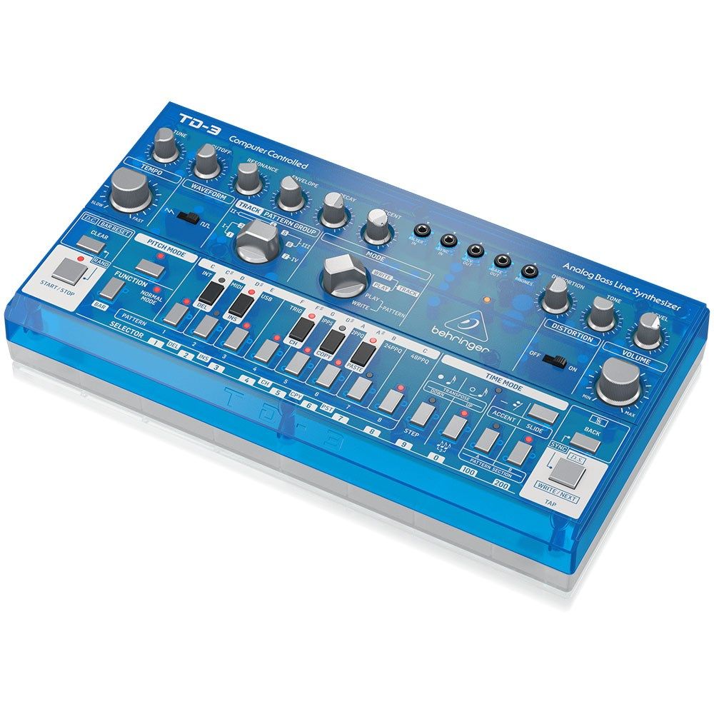 Behringer TD3 Analog Bass Line Synth w/ VCO, VCF & 16-Step
