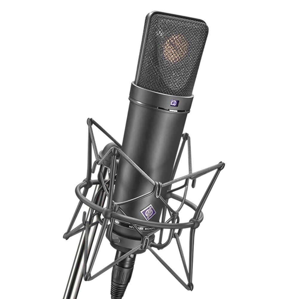 Neumann U87 AI Studio Set Inc. Shock Mount (Black)