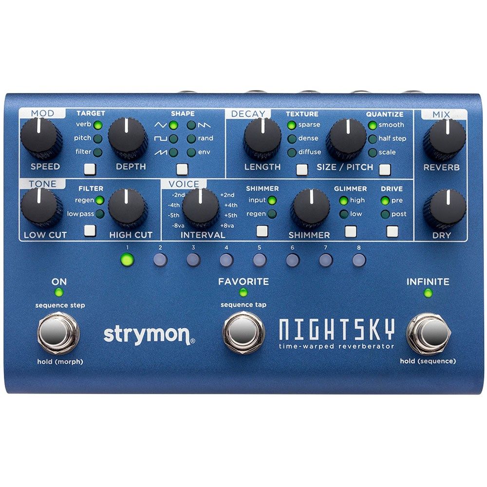 strymon NIGHTSKY タイムワープリバーブ ワンオーナー 美品 Strymon NightSky Time-Warped Reverberator