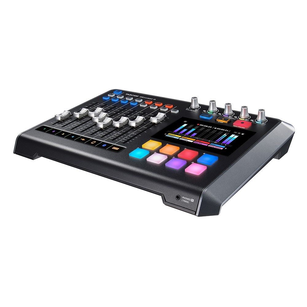 Tascam Mixcast 4 Podcast Station w/ Built-In Recorder / USB Audio