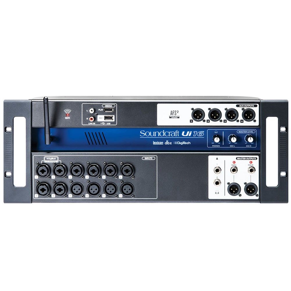 Soundcraft UI16 動作確認 タブレットやPCでコントロールできるミキサー Soundcraft Ui12