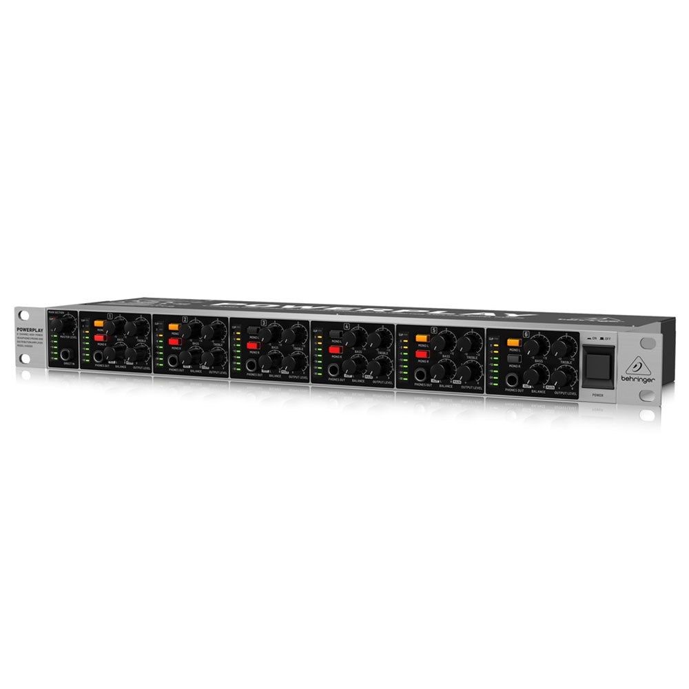 【ラッピング無料】 Behringer EQ w/ Amp Headphone 6-Channel HA6000 Powerplay DJ機材