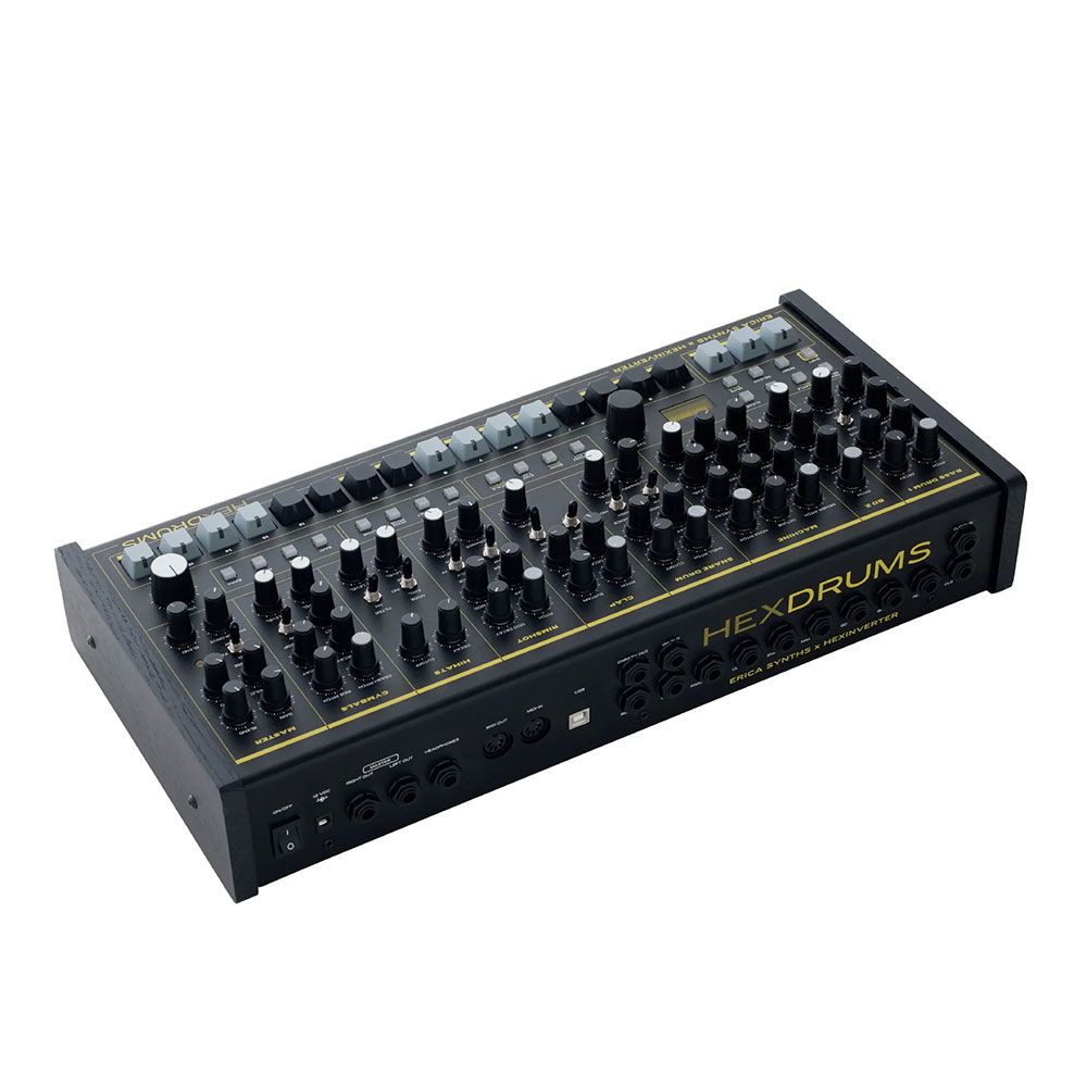 Erica Synths x Hexinverter HexDrums Analog Drum Machine