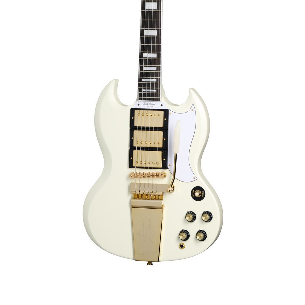 EPIPHONE(エピフォン)3PU SG custom Epiphone SG Custom - 3 Pickup with Maestro in Classic White