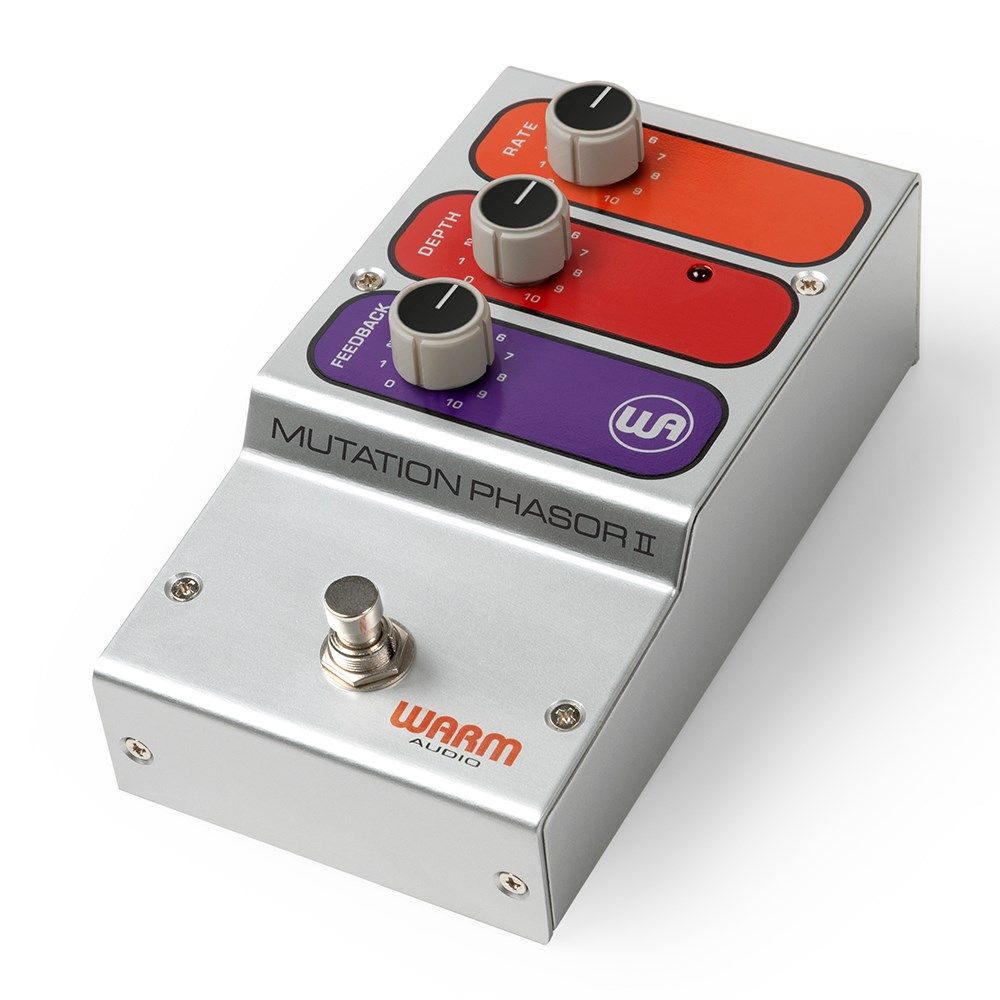 ギター WARM AUDIO MUTATION PHASER II Warm Audio Mutation Phasor II Guitar and Instrument Effects Pedal