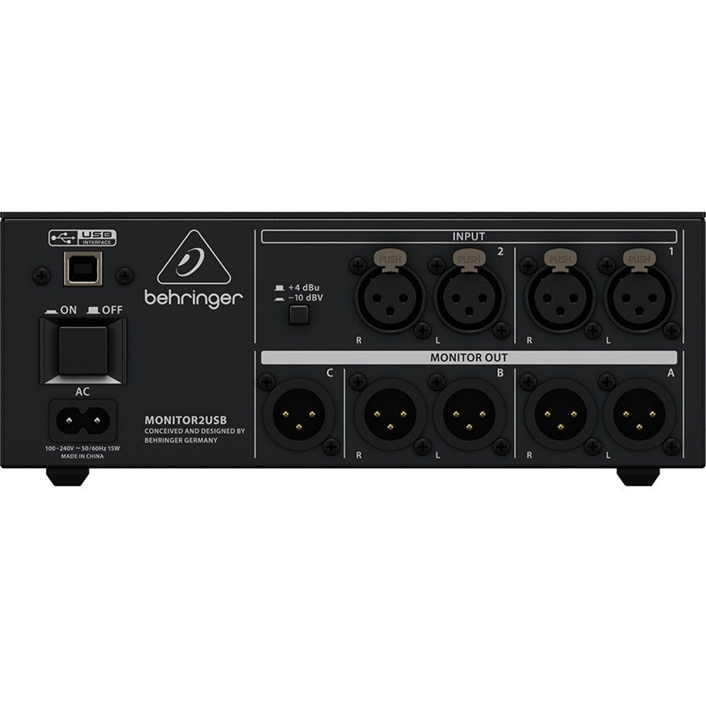 Behringer Monitor2USB High-End Speaker & Headphone Controller w